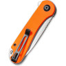 Складной нож CIVIVI ELEMENTUM сталь D2, рукоять Orange G10 C907R
